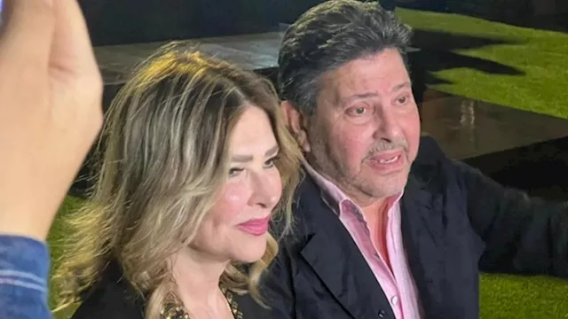 بكاء نادية مصطفى على الهواء بسبب الحالة الصحية للفنان هاني شاكر